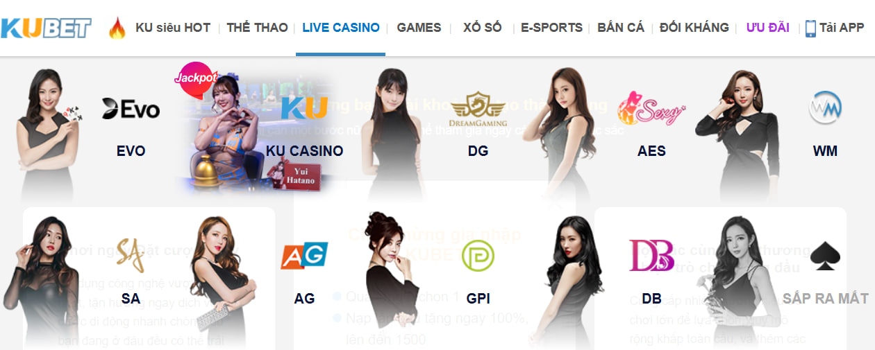 KU Casino - Sòng bạc chuẩn Las Vegas live 24/7