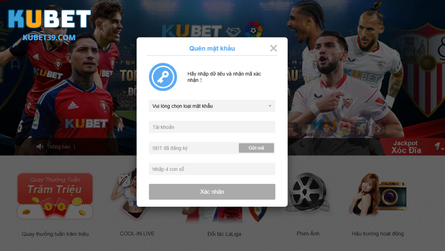 Quên Mật Khẩu Kubet? Hướng Dẫn Chi Tiết Cách Khôi Phục Nhanh Chóng!