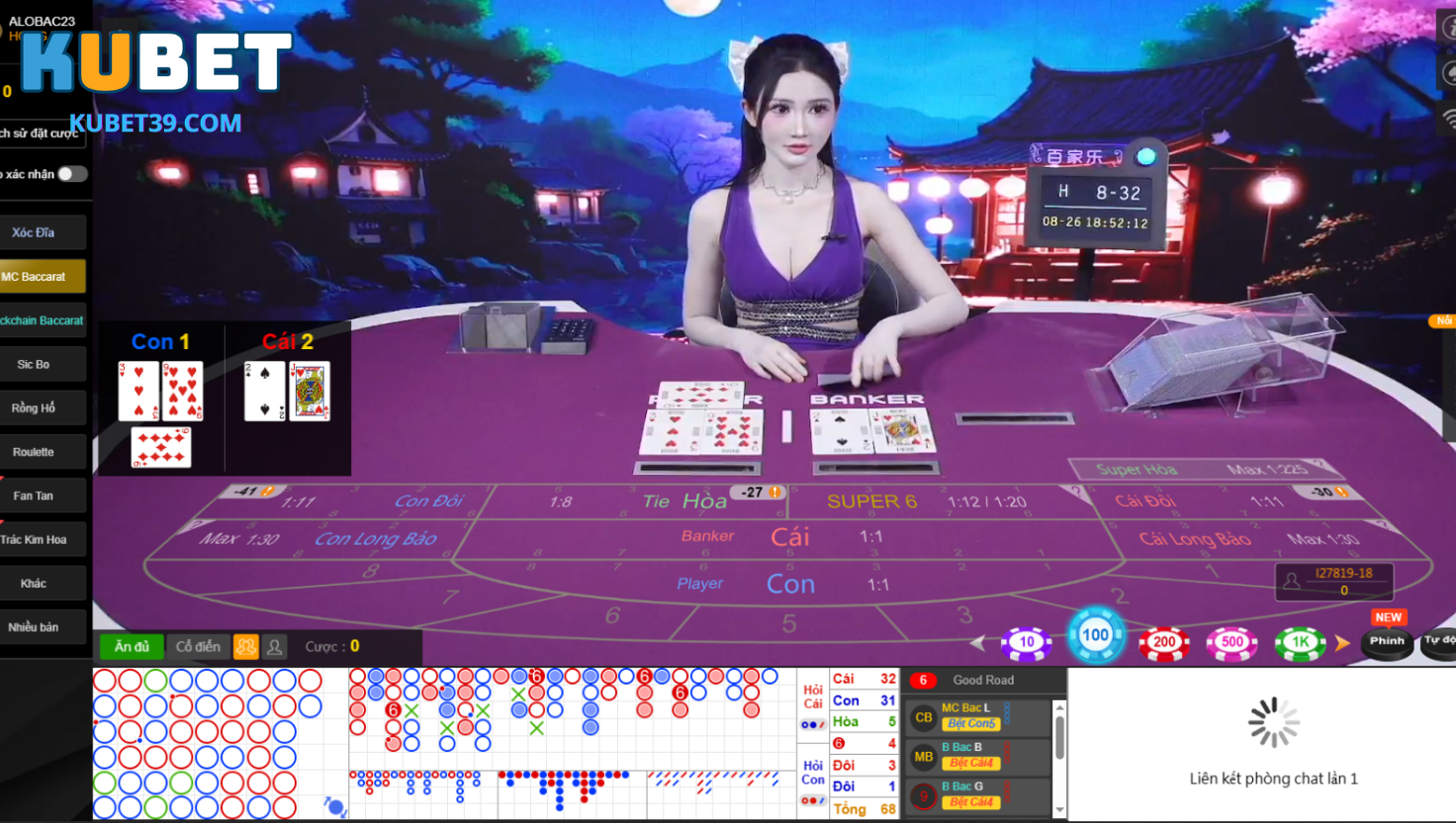 Kinh nghiệm đánh Baccarat KUBET giúp người mới chắc thắng